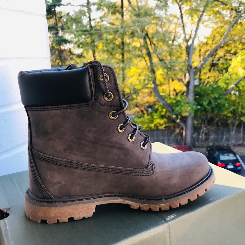 TIMBERLAND WOMENS 6INCH PREM WGDG GRY NBK.TBOA12LH - Picture 5 of 7